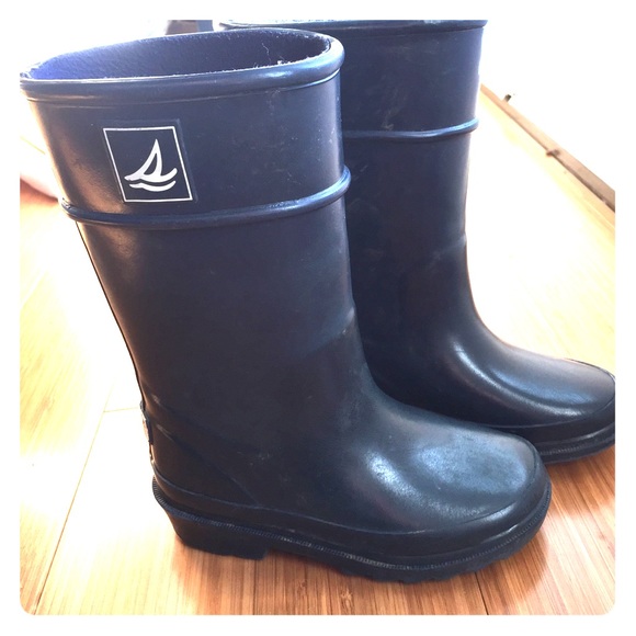 boys sperry rain boots